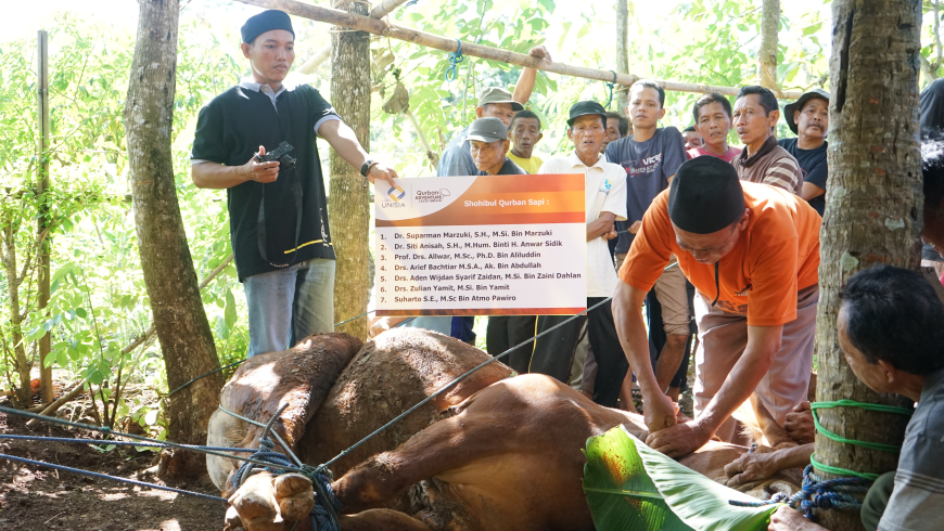 Kurban Adventure YBW UII dan LAZIS Unisia